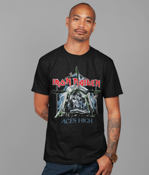 Iron Maiden - Aces High Jumbo Print T-Shirt [] (ONLINE ORDER ONLY)