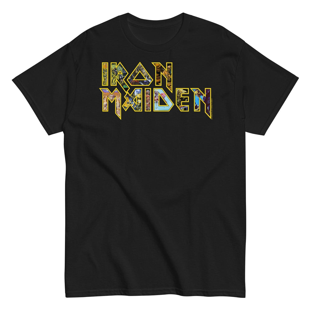 Iron Maiden - Logo Eddie Jumbo Print T-Shirt [] (ONLINE ORDER ONLY)