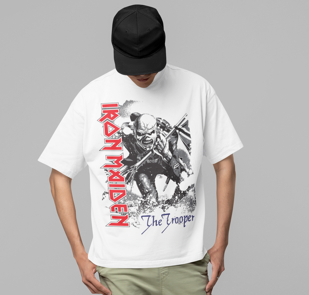 Iron Maiden - Trooper Jumbo Print T-Shirt [Apparel] (ONLINE ORDER ONLY)