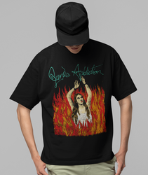 Jane's Addiction - Flames Jumbo Print T-Shirt [] (ONLINE ORDER ONLY)