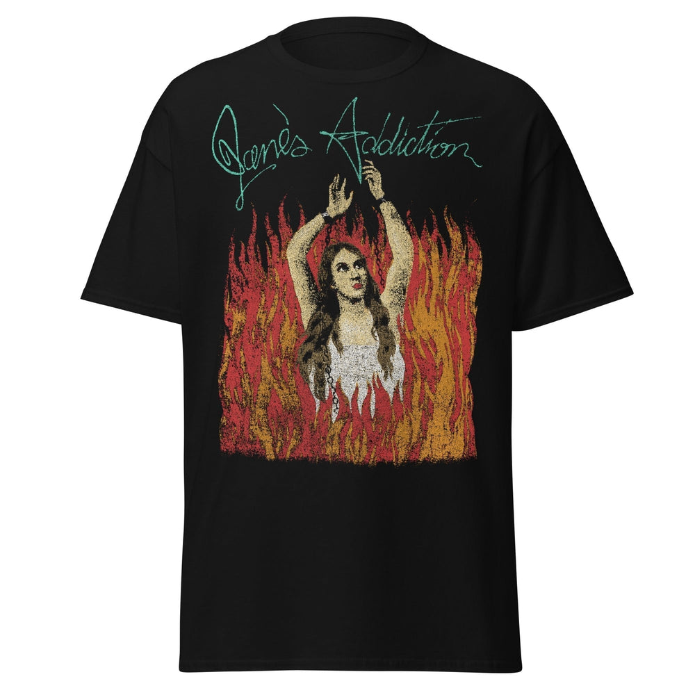 Jane's Addiction - Flames Jumbo Print T-Shirt [] (ONLINE ORDER ONLY)