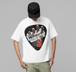 Judas Priest - British Steel Jumbo Print T-Shirt [Apparel] (ONLINE ORDER ONLY)