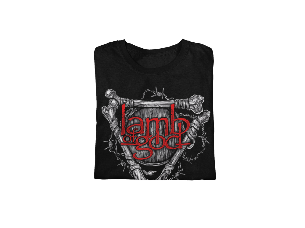 Lamb Of God - Bones Jumbo Print T-Shirt [] (ONLINE ORDER ONLY)