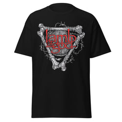 Lamb Of God - Bones Jumbo Print T-Shirt [] (ONLINE ORDER ONLY)