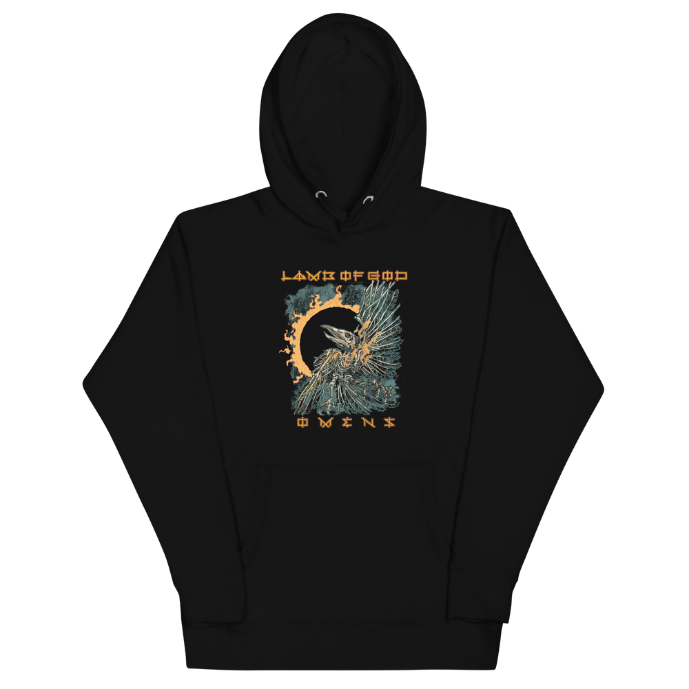 Lamb of God Omens Album Cover Classic Hoodie [Apparel] (ONLINE ORDER ONLY)