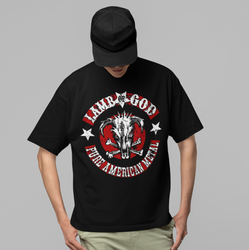 Lamb Of God - Pure American Metal Jumbo Print T-ShirtT-Shirt [] (ONLINE ORDER ONLY)