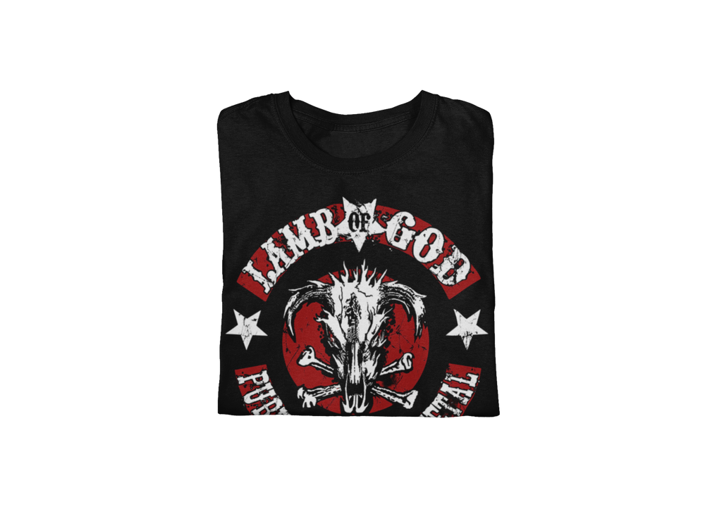 Lamb Of God - Pure American Metal Jumbo Print T-ShirtT-Shirt [] (ONLINE ORDER ONLY)