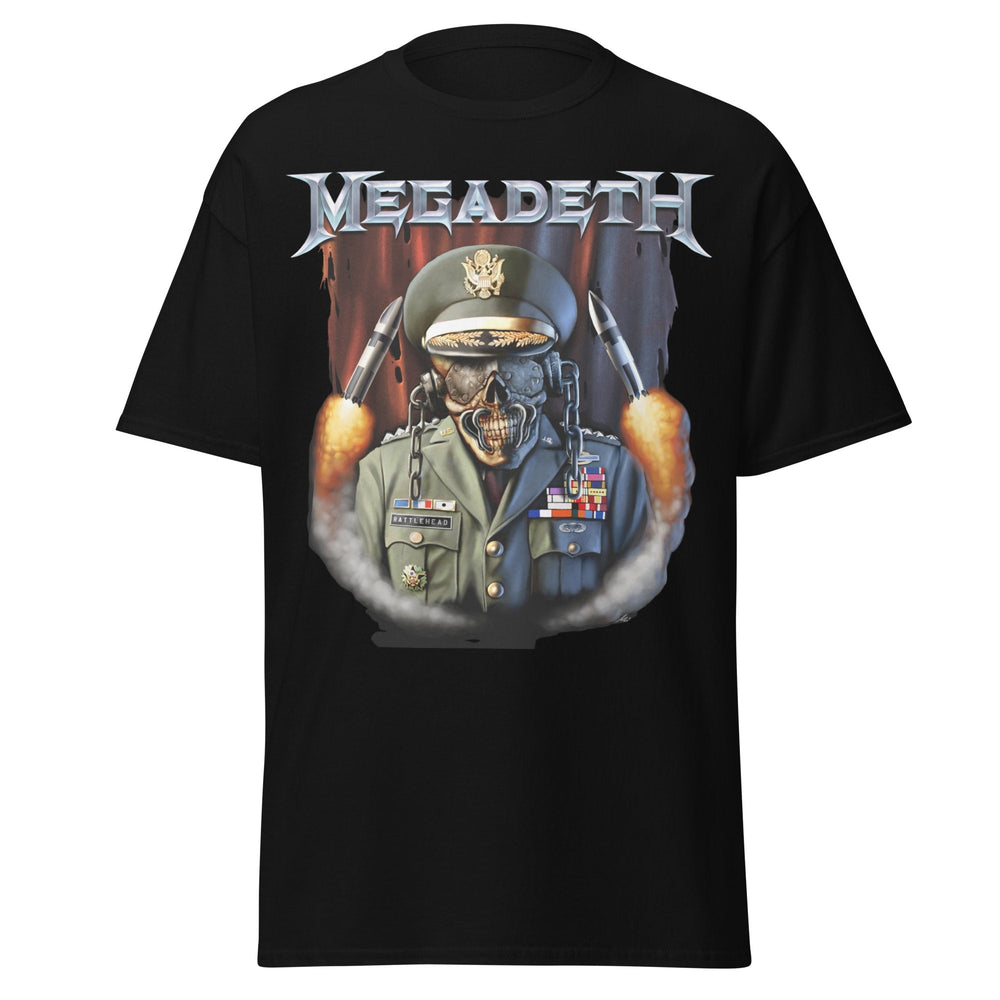 MegaDeth - Rattlehead Vic Jumbo Print T-Shirt [] (ONLINE ORDER ONLY)