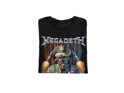 MegaDeth - Rattlehead Vic Jumbo Print T-Shirt [] (ONLINE ORDER ONLY)