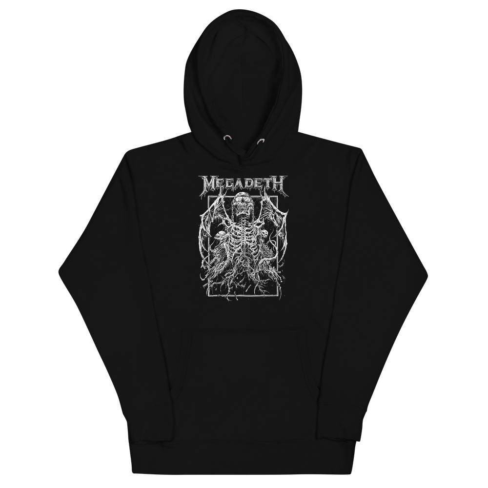 Megadeth Skeleton Wings Classic Hoodie [Apparel] (ONLINE ORDER ONLY)
