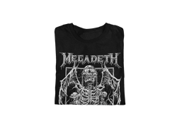 Megadeth Skeleton Wings Jumbo Print T-shirt [] (ONLINE ORDER ONLY)