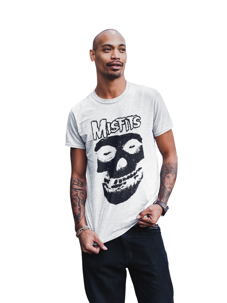 Misfits Black Skull Jumbo Print T-shirt [Apparel] (ONLINE ORDER ONLY)