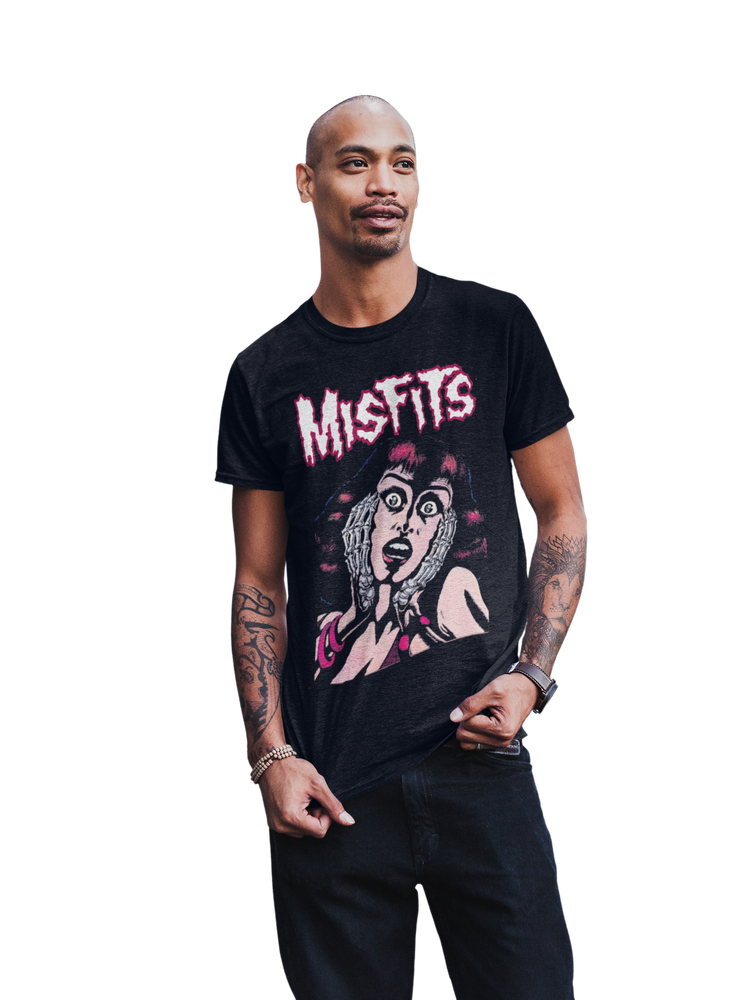 Misfits - Screaming Jumbo Print T-Shirt [] (ONLINE ORDER ONLY)