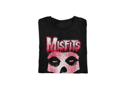 Misfits Tagged Skull Jumbo Print T-shirt [] (ONLINE ORDER ONLY)