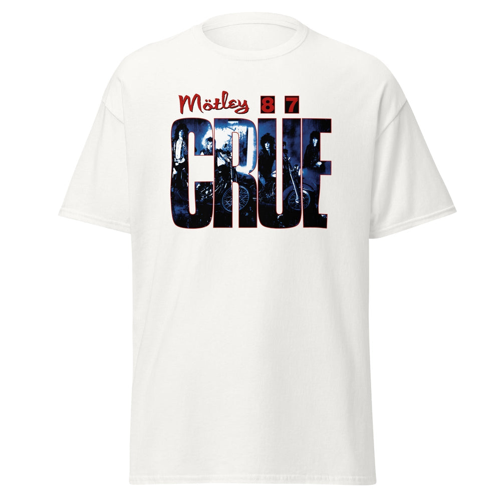Motley Crue - 1987 Tour Vintage Jumbo Print T-Shirt [] (ONLINE ORDER ONLY)