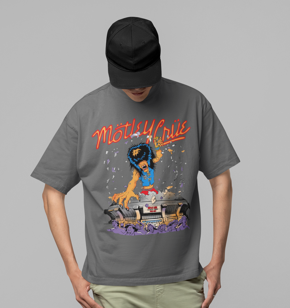Motley Crue Allister Dome Jumbo Print T-shirt [Apparel] (ONLINE ORDER ONLY)