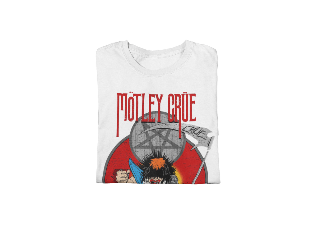 Motley Crue Allister Reaper Jumbo Print T-shirt [] (ONLINE ORDER ONLY)