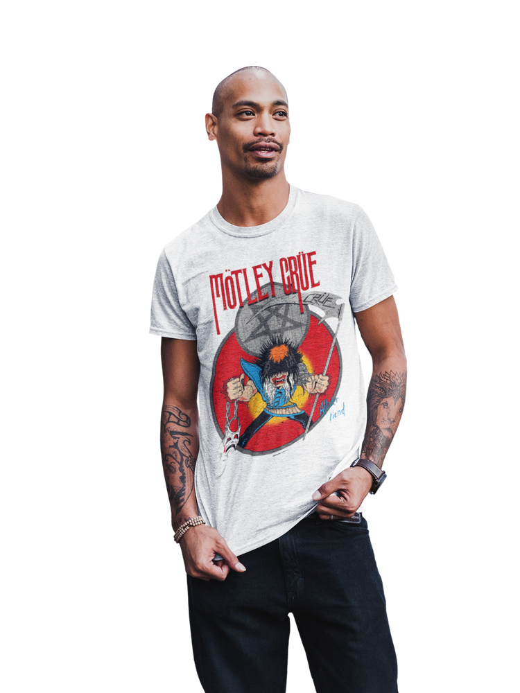 Motley Crue Allister Reaper Jumbo Print T-shirt [] (ONLINE ORDER ONLY)