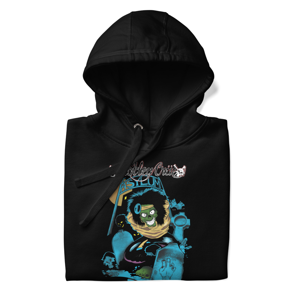 Motley Crue Asylum Vintage Hoodie [] (ONLINE ORDER ONLY)