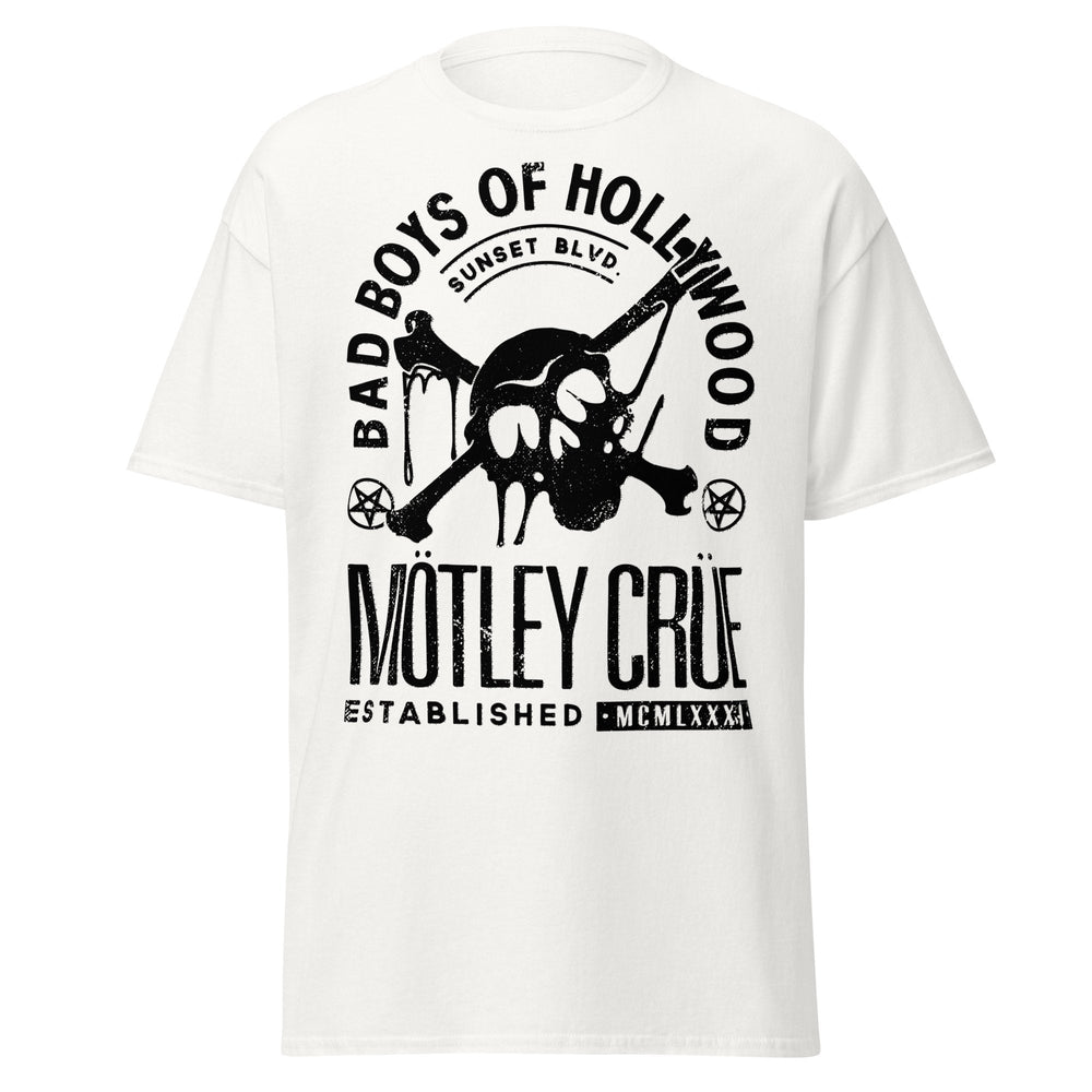 Motley Crue Bad Boys of Hollywood Jumbo Print T-shirt [] (ONLINE ORDER ONLY)