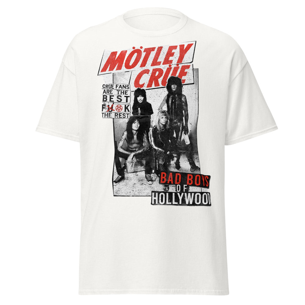 Motley Crue Crue Fans Jumbo Print T-shirt [] (ONLINE ORDER ONLY)