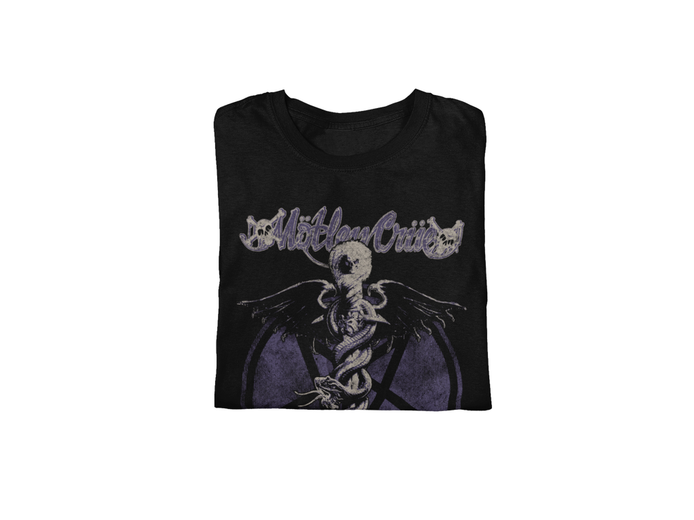 Motley Crue Dark Doctor Jumbo Print T-shirt [] (ONLINE ORDER ONLY)