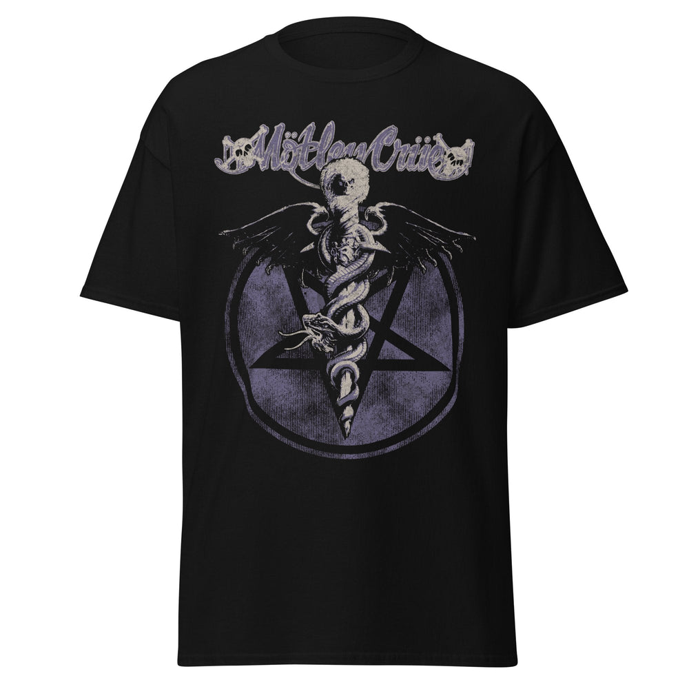 Motley Crue Dark Doctor Jumbo Print T-shirt [] (ONLINE ORDER ONLY)