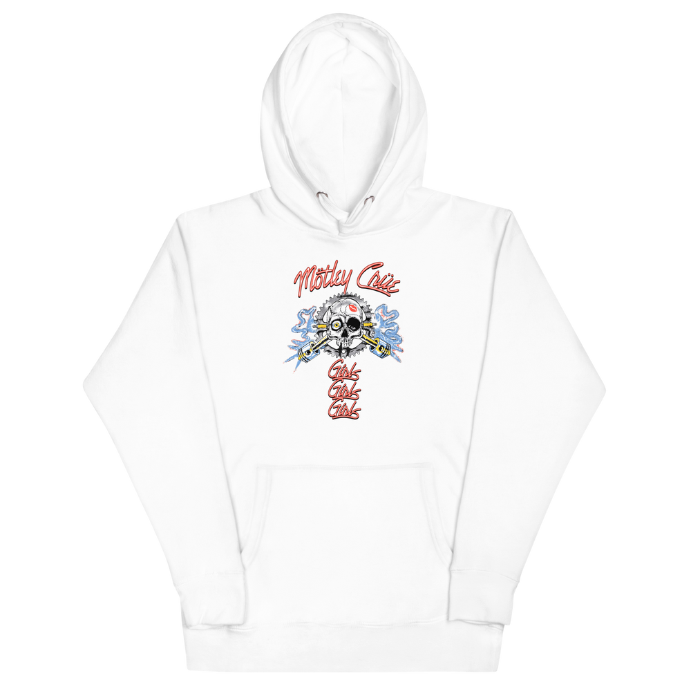 Motley Crue Girl's Skull Classic Hoodie [Apparel] (ONLINE ORDER ONLY)
