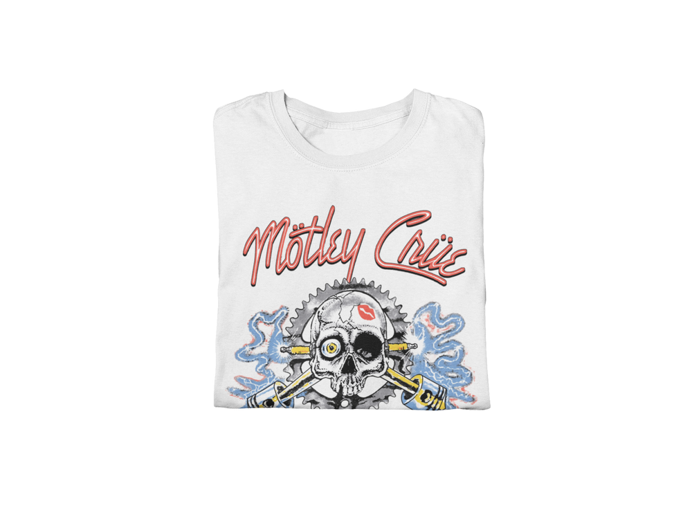 Motley Crue Girl's Skull Jumbo Print T-shirt [] (ONLINE ORDER ONLY)