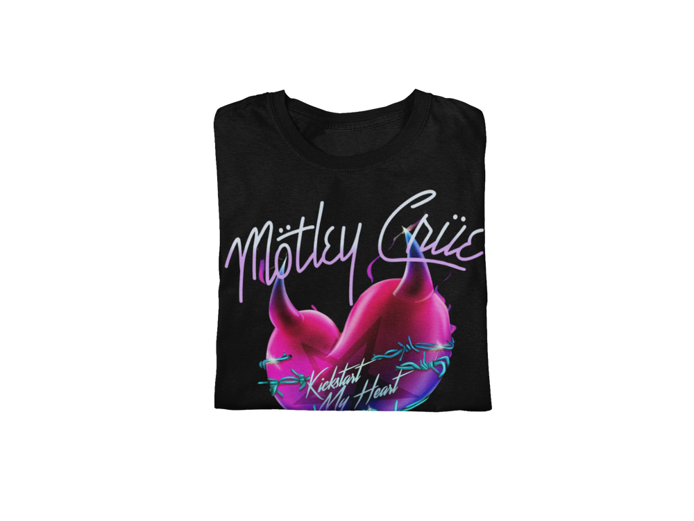 Motley Crue Kickstart Jumbo Print T-shirt [] (ONLINE ORDER ONLY)