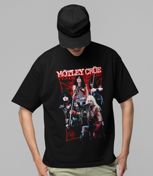 Motley Crue Live Jumbo Print T-shirt [] (ONLINE ORDER ONLY)
