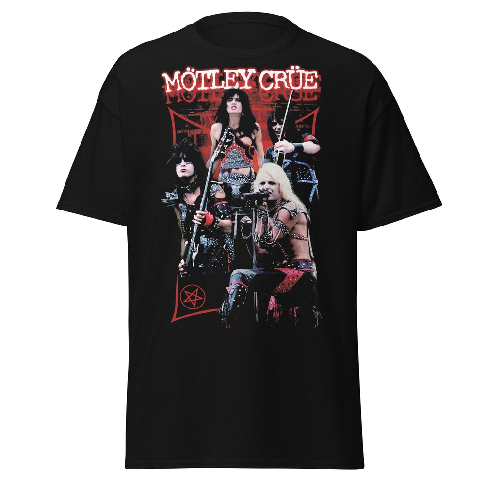 Motley Crue Live Jumbo Print T-shirt [] (ONLINE ORDER ONLY)