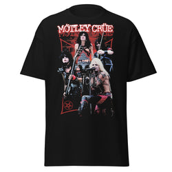 Motley Crue Live Jumbo Print T-shirt [] (ONLINE ORDER ONLY)