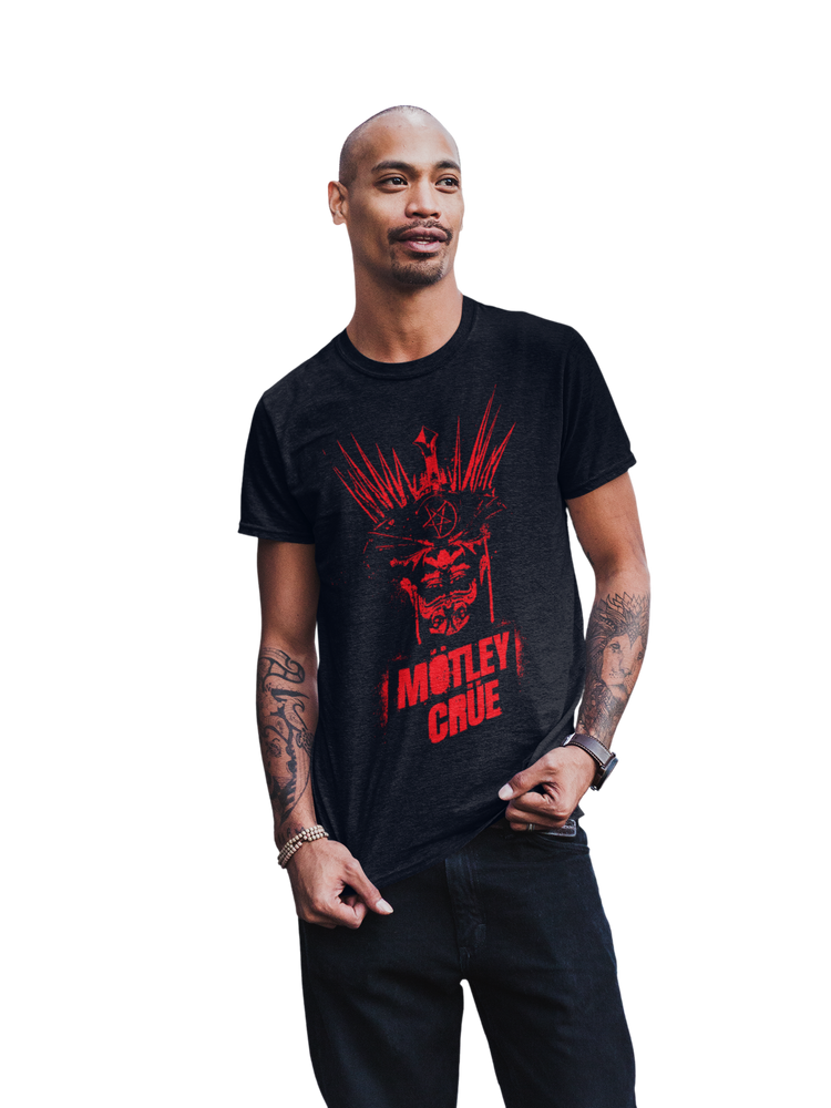 Motley Crue - Mind Blown Jumbo Print T-Shirt [] (ONLINE ORDER ONLY)