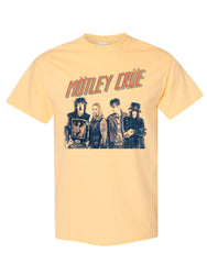 Motley Crue - Retro Boomin Jumbo Print T-Shirt [Apparel] (ONLINE ORDER ONLY)