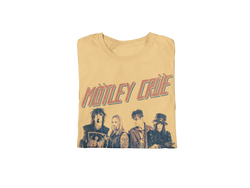 Motley Crue - Retro Boomin Jumbo Print T-Shirt [Apparel] (ONLINE ORDER ONLY)