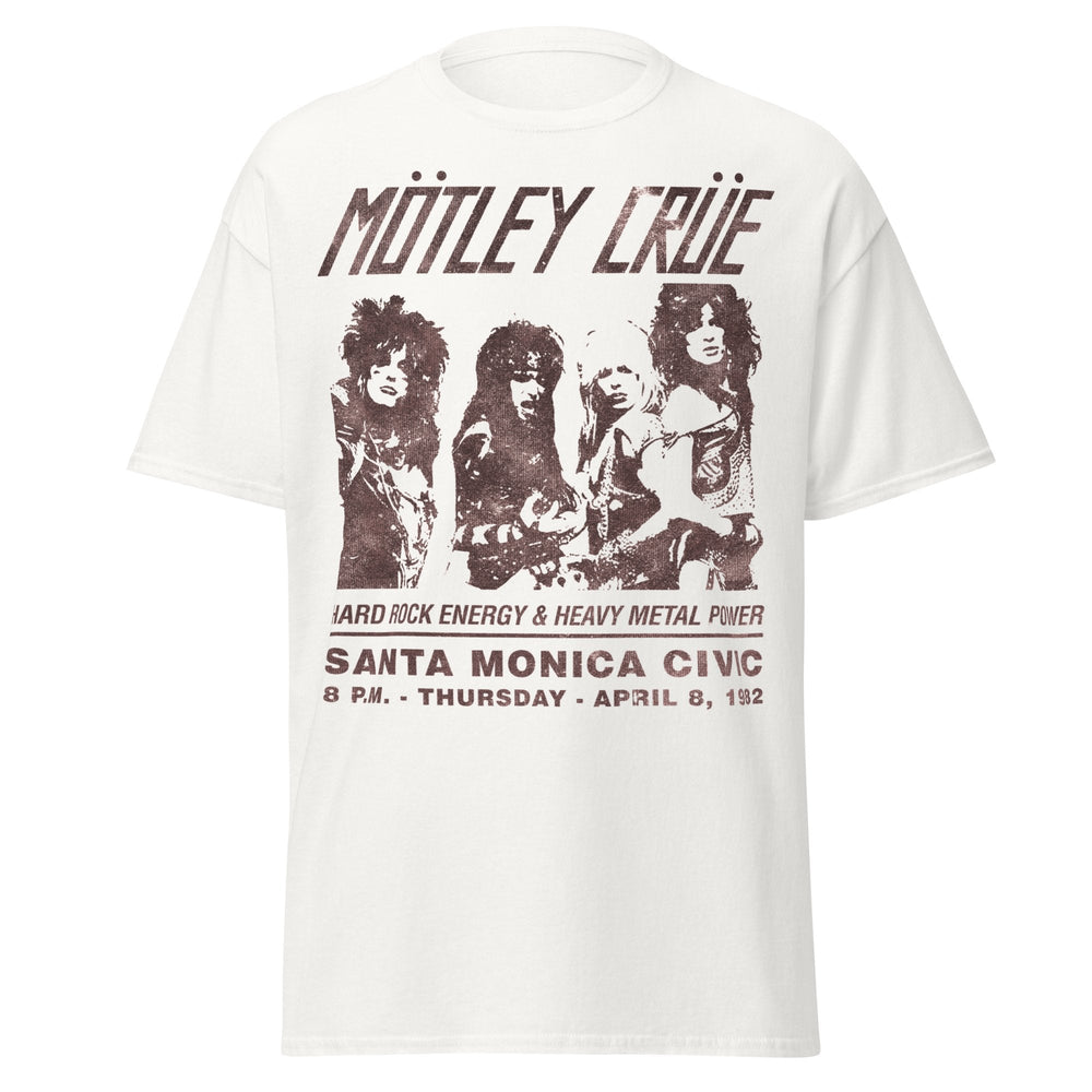 Motley Crue - Santa Monica Jumbo Print T-Shirt [] (ONLINE ORDER ONLY)