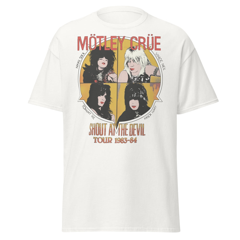 Motley Crue - Shout 83/84 Tour Jumbo Print T-Shirt [] (ONLINE ORDER ONLY)