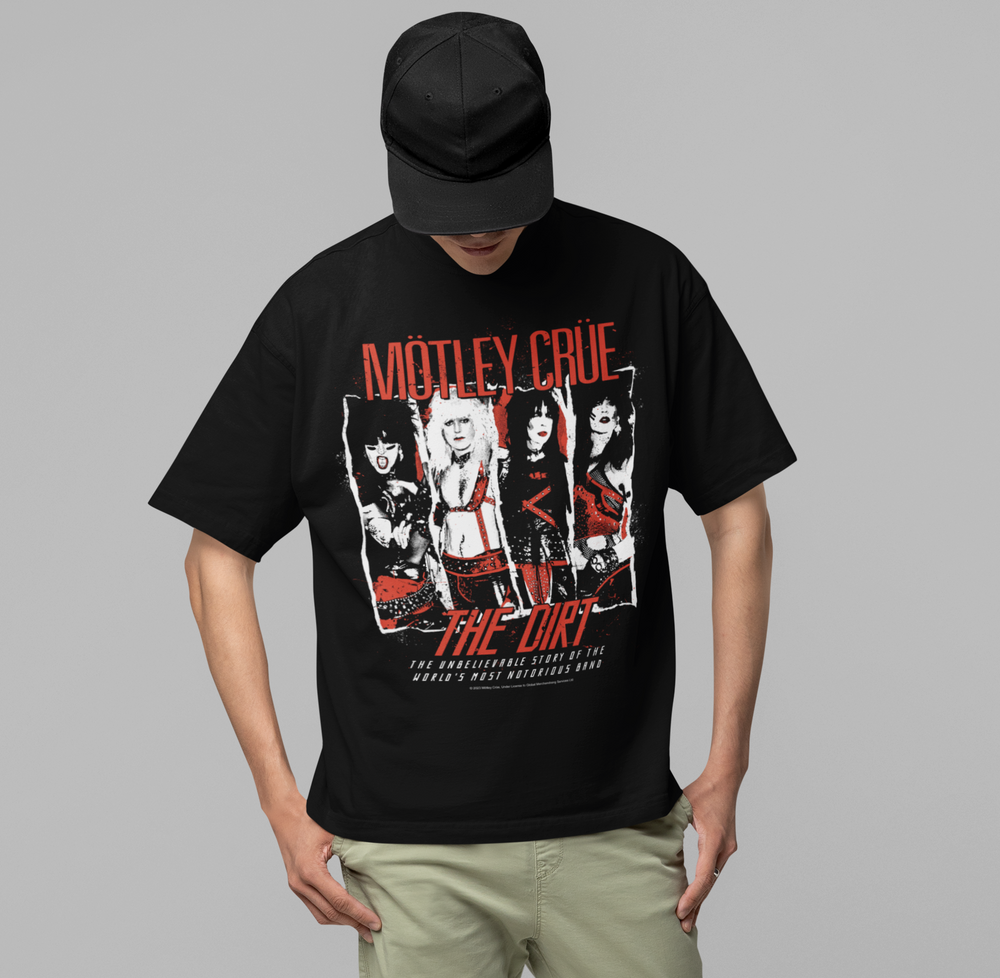 Motley Crue the Dirt Jumbo Print T-shirt [] (ONLINE ORDER ONLY)