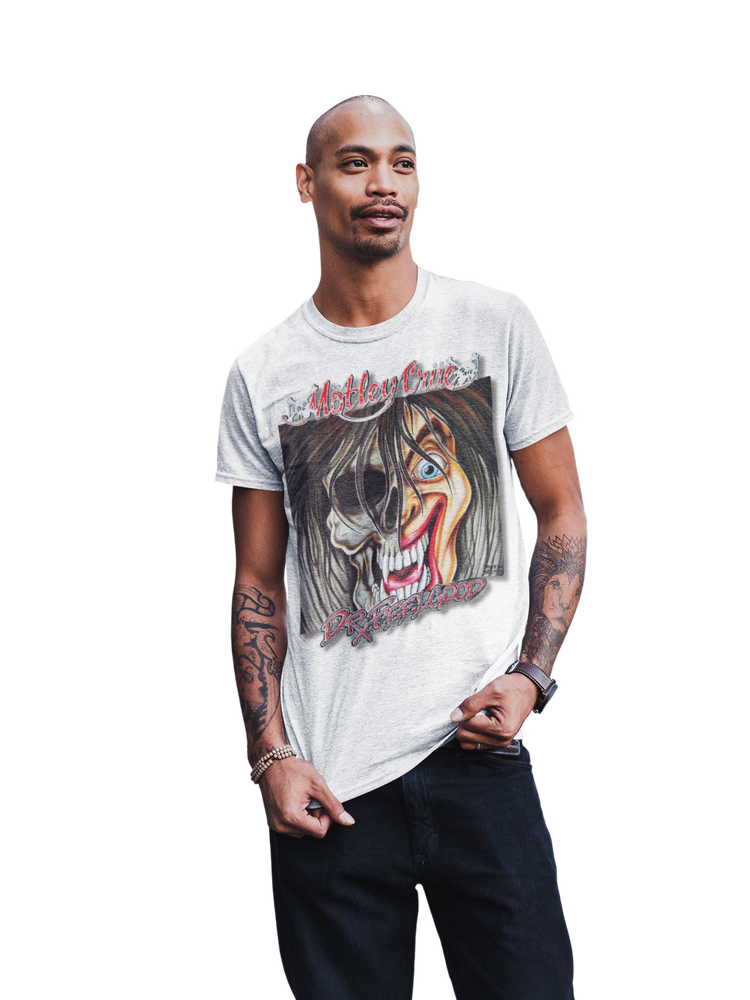 Motley Crue - Vintage Dr. Feelgood Jumbo Print T-Shirt [] (ONLINE ORDER ONLY)