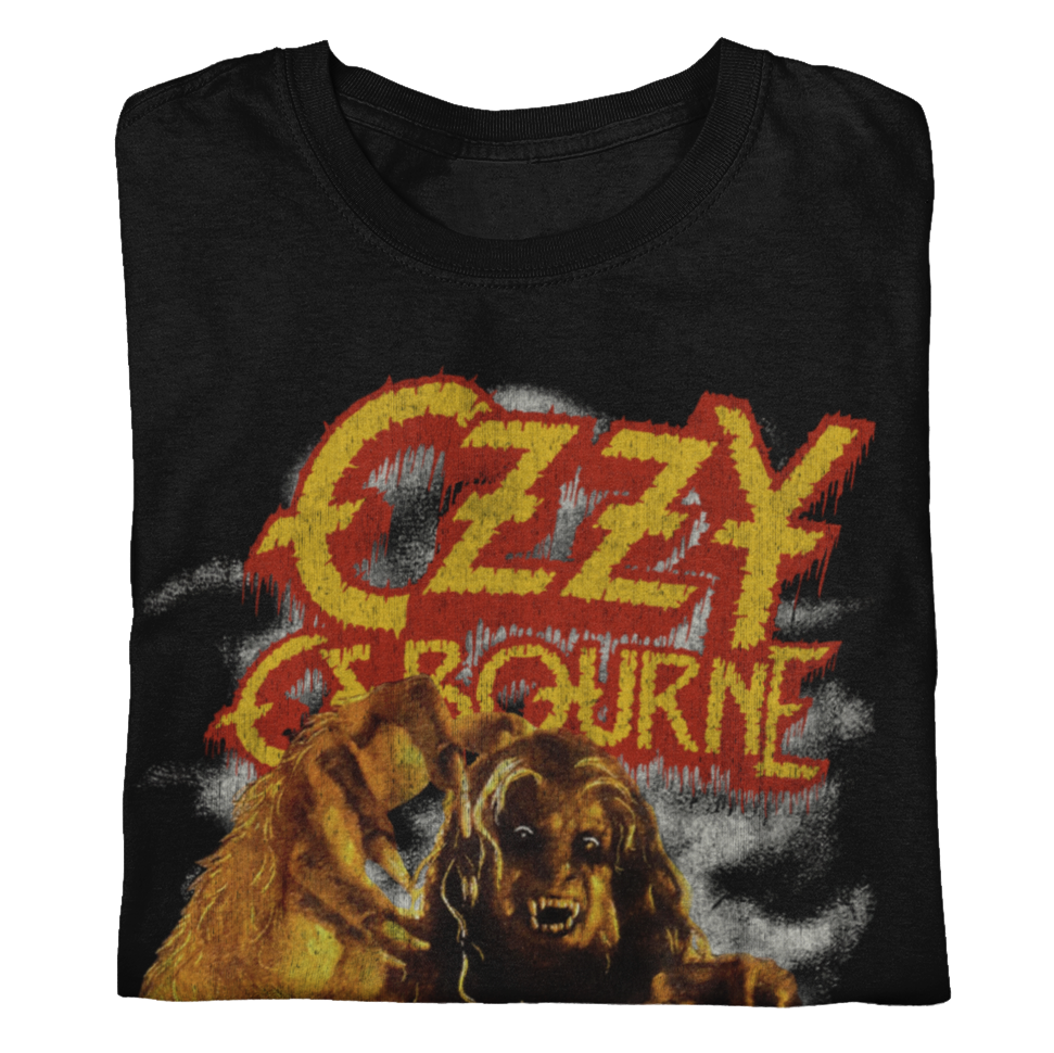 Ozzy Osbourne - Vintage Werewolf Jumbo Print T-Shirt [] (ONLINE ORDER ONLY)