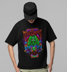 Rob Zombie - Pyschedelic Jumbo Print T-Shirt [] (ONLINE ORDER ONLY)