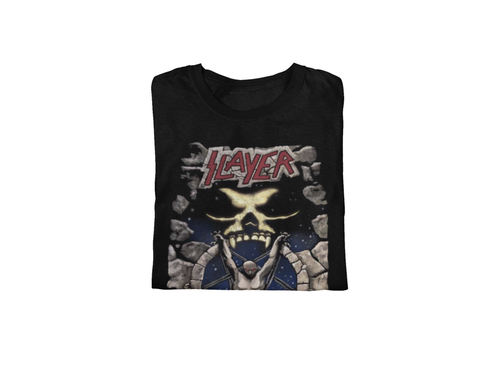 Slayer - Bow Down Jumbo Print T-Shirt [] (ONLINE ORDER ONLY)
