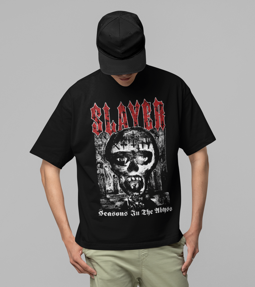 Slayer Seasons in the Abyss Jumbo Print T-shirt [] (ONLINE ORDER ONLY)