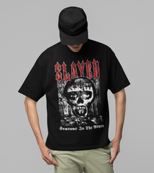 Slayer Seasons in the Abyss Jumbo Print T-shirt [] (ONLINE ORDER ONLY)