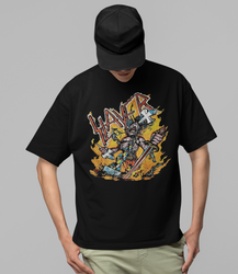Slayer - Slain By The Sword Jumbo Print T-Shirt [] (ONLINE ORDER ONLY)