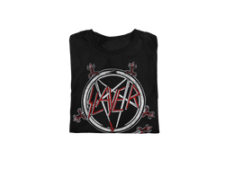 Slayer Sword Logo Jumbo Print T-shirt [] (ONLINE ORDER ONLY)