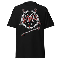 Slayer Sword Logo Jumbo Print T-shirt [] (ONLINE ORDER ONLY)