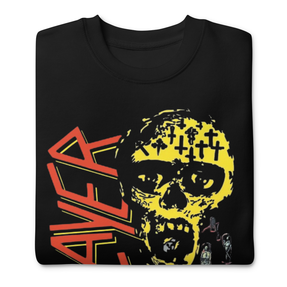 Slayer Vintage 1990 Season's In the Abyss Jumbo Print Sweatshirt [] (ONLINE ORDER ONLY)