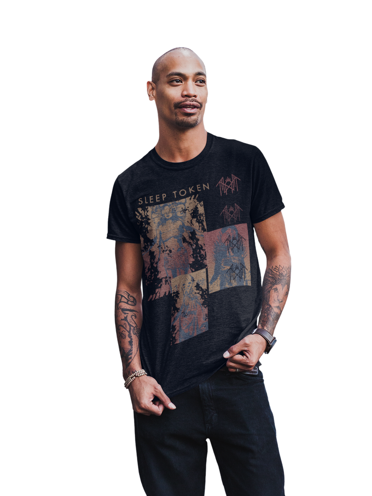 Sleep Token Multi Hit Jumbo Print T-Shirt [] (ONLINE ORDER ONLY)